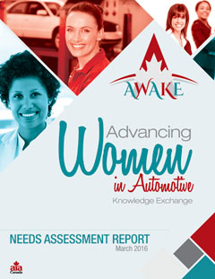 AIA Canada Advancing Women Report Cover