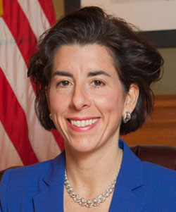 Rhode Island Governor Gina Raimondo.